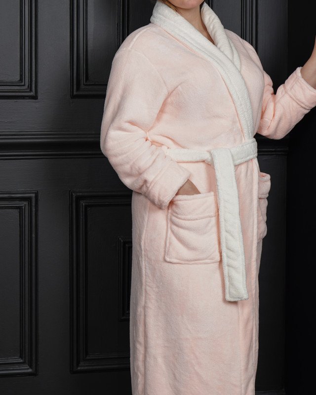 Bathrobe 300 GSM Pink L/XL