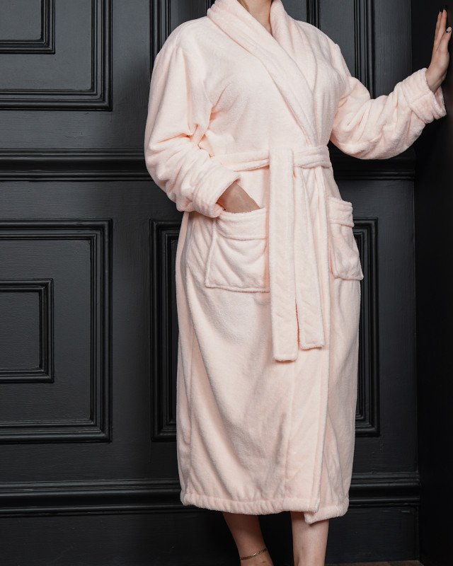 Bathrobe 350 GSM Pink L/XL