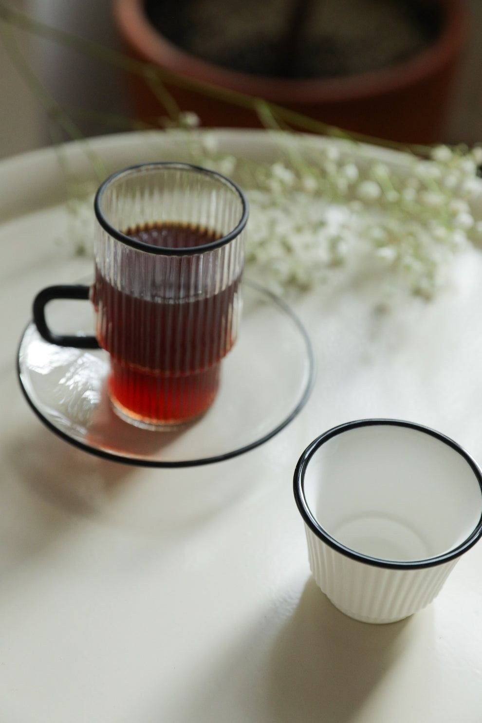 Flute Tea and Coffee Set — AF25-FLCB